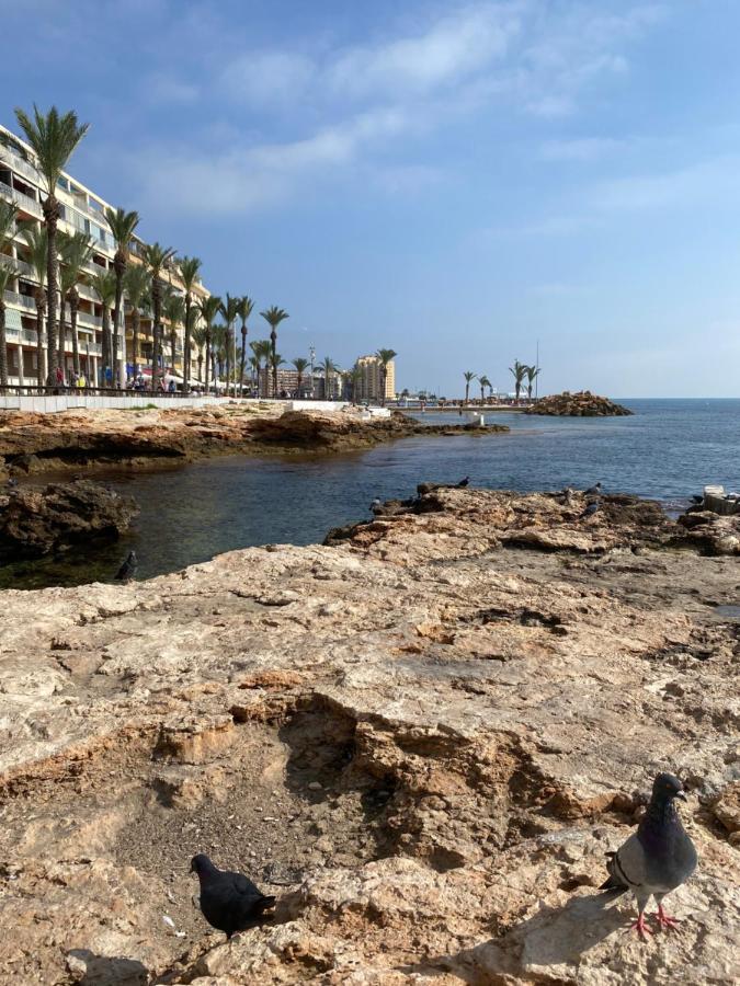 Appartement Vue Laterale Mer Torrevieja Eksteriør bilde